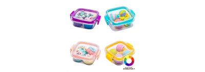 Borradores caja escarchada surtidos