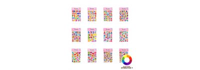 Stickers 3D decorativos