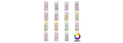 Stickers adhesivos con relieve