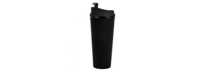 Envase con pajilla negro