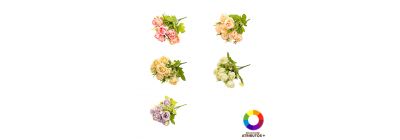 Ramo rosas artificial 29 cm