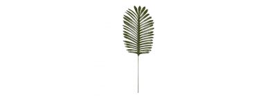 Hoja artificial lisa 62cm