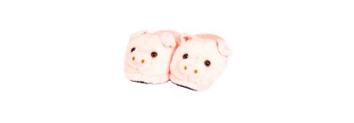 Pantufla dama afelpada cerdito 38-39 