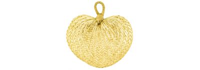 Abanico manual  28cm beige