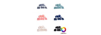 Organizador para viaje 7pzas surtido