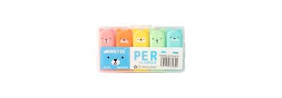 Marcadores estampado oso surtidos