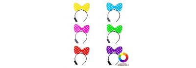 Diadema lazo Minnie LED