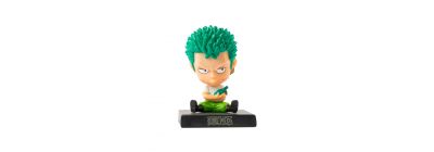 Figura plástica coleccionable zorro one piece 12cm