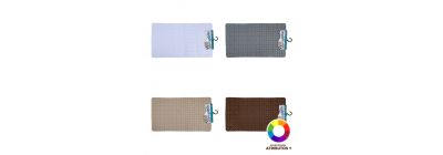 Alfombra plástica estampado cuadros