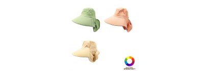 Sombrero dama liso costura