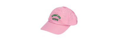 Gorra lisa con relieve