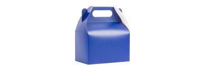 Caja cartón lisa 15x9.2x16.5cm 8und azul
