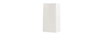 Bolsa papel lisa 17x5.5x9cm 12und blanco