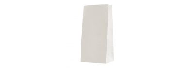 Bolsa papel lisa 30x15.5x10cm 12und blanco