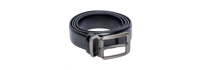 Faja caballero lisa hebilla cuadrada