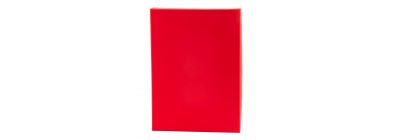 Caja cartón lisa rectangular l rojo