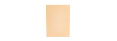 Caja cartón lisa rectangular M crema