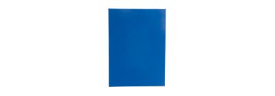 Caja cartón lisa rectangular m azul