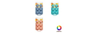 Molde silicón para cupcakes