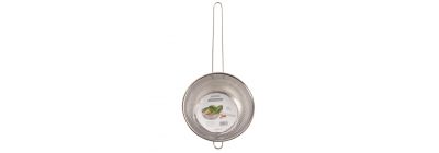 Colador acero inoxidable 19.5cm plateado