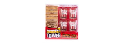 Juego para adulto drunken tower multicolor