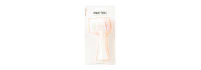 Cepillo facial plástico liso 2en1 13cm
