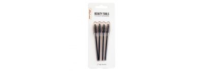 Perfilador para cejas liso 10cm 4und negro