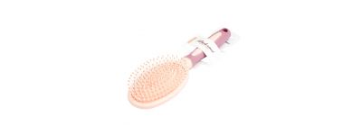 Cepillo plastico para cabello ovalado 24cm rosado+lila