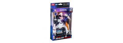 Vehículo espacial con accesorios