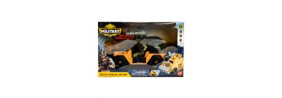 Carro plástico Military Army +3a