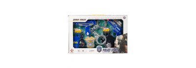 Accesorio para juego policía armed forces con sonido 9pzas +3a