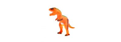 Dinosaurio plástico con sonido +3a 