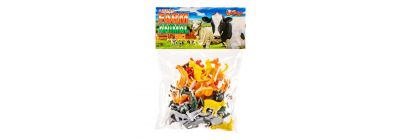 Figura animal granja plástico