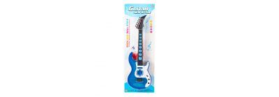 Guitarra plastica con sonido y luz +3a