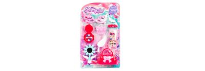Accesorio plástico para niña 10pzas +3a
