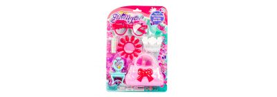 Accesorio plástico para niña 6pzas +3a