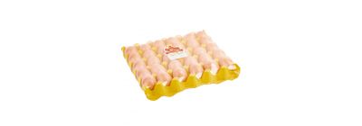 Huevo plastico liso con carton farm eggs 30und