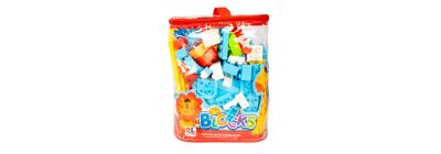 Bloque armable con accesorios 128pzas multicolor