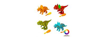Dinosaurio armable para niños