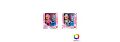 Muñeca con accesorios 9 pulgadas