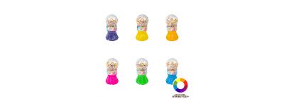 Slime cristalino con accesorios