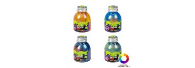 Slime DIY brillo multicolor
