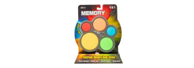 Juego memoria eléctronico con luz y sonido +3a multicolor