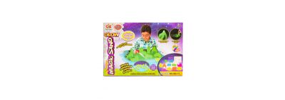 Magic sand fluorescente con accesorios 500g +3a multicolor