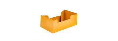 Caja kraft rectangular 9.7x15x25.5cm 4und