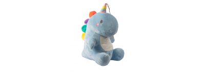 Peluche afelpado dinosaurio 50cm multicolor surtido