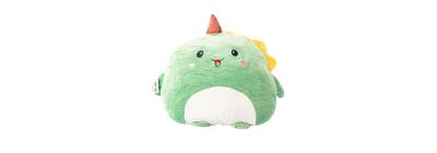 Almohadón afelpado dinosaurio 45cm multicolor