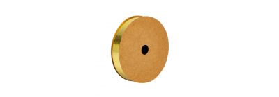 Cinta lisa dorado brillante