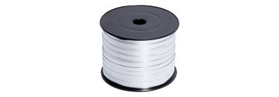 Cinta curling brillante plateado