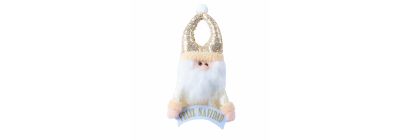 Peluche colgante navideño santa 40cm 